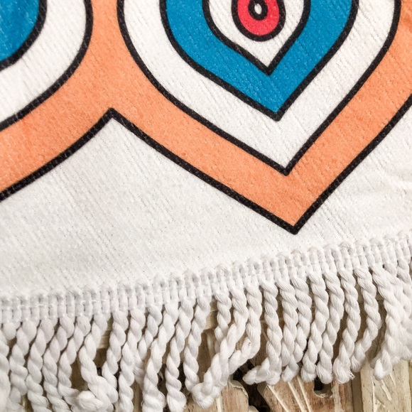 🎉Host Pick🎉 Boho Roundie Beach Coverup/Wrap/Towel/Tapestry - Picture 13 of 16